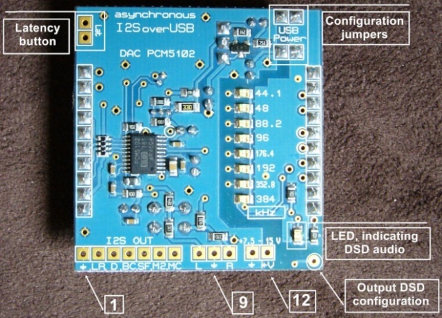 JLSounds i2soverUSB PCM5102 dubbio 'low latency button' Pcm51010