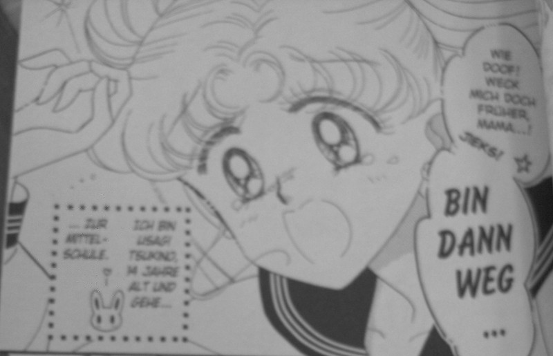 Sailor Moon Manga - Act 1 S210