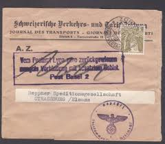 Cachet " Refoulé par bureau postal Lyon gare ". Jean_r10