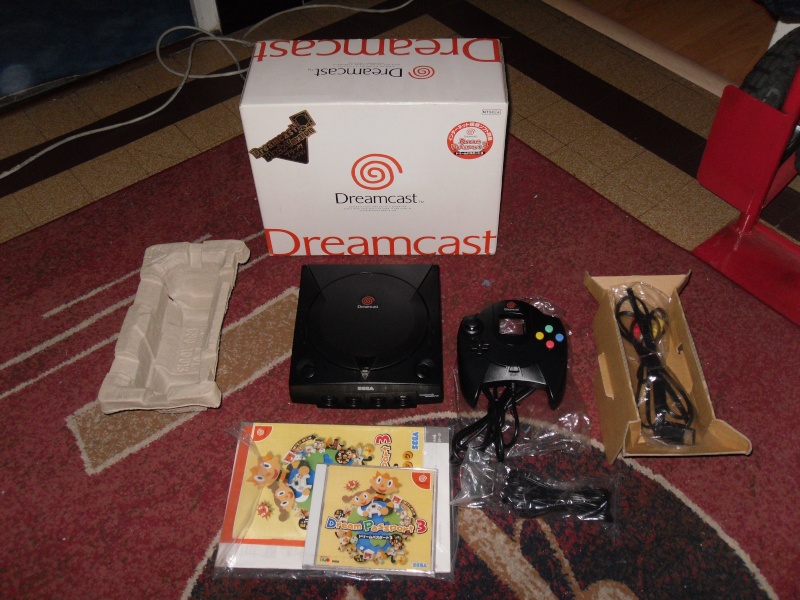 ESTIM :Console Dreamcast JAP Black Version édition limitée 200ex Sam_7210