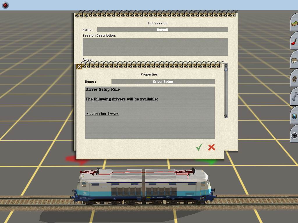 Trainz - Vodi kroz Edit Session Rules Driver15