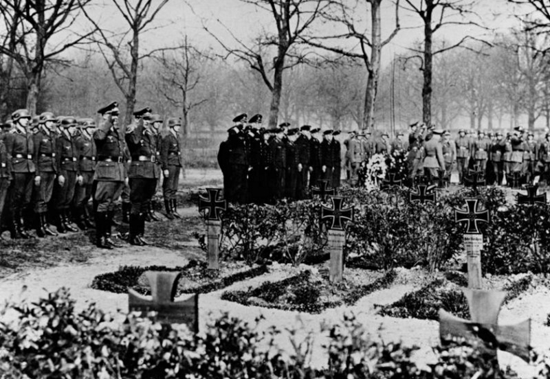 Enterrements et sépultures de l'armée allemande 219