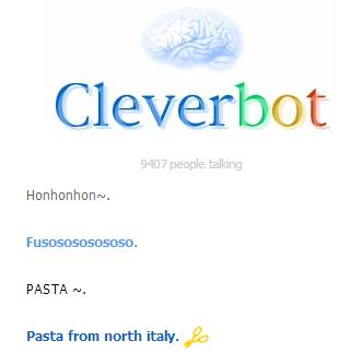 Cleverbot : "I am an human and you're not !" Retre10