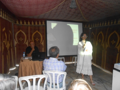 Conférence : "l'art contemporain et patrimoine" par Abderrhamane Ouardame (compte rendu) Dscn8822