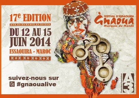 juin - 12 au 15 juin 2014 - 17ème Festival d'Essaouira Gnaoua Musiques du Monde  Festiv13