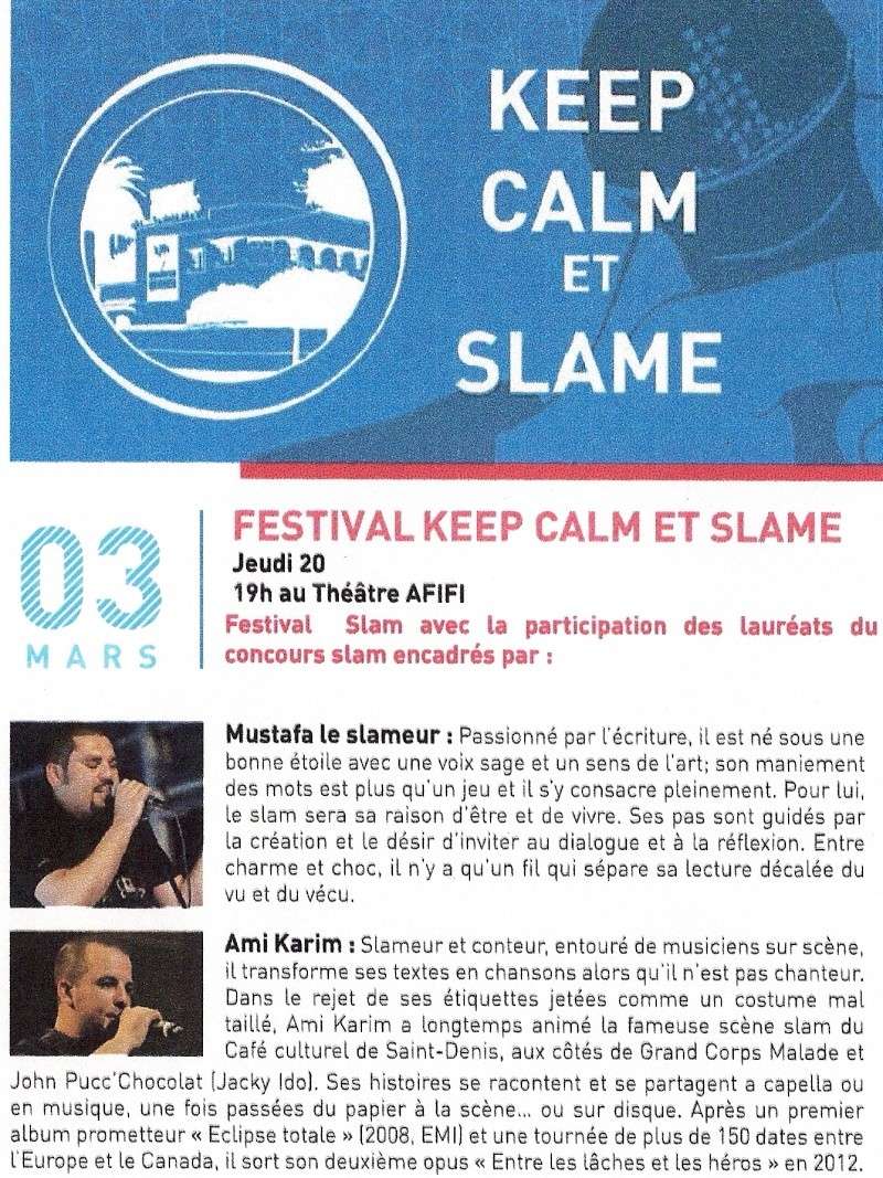 20 mars 2014 - Festival Keep Clam et Slam Slam1010