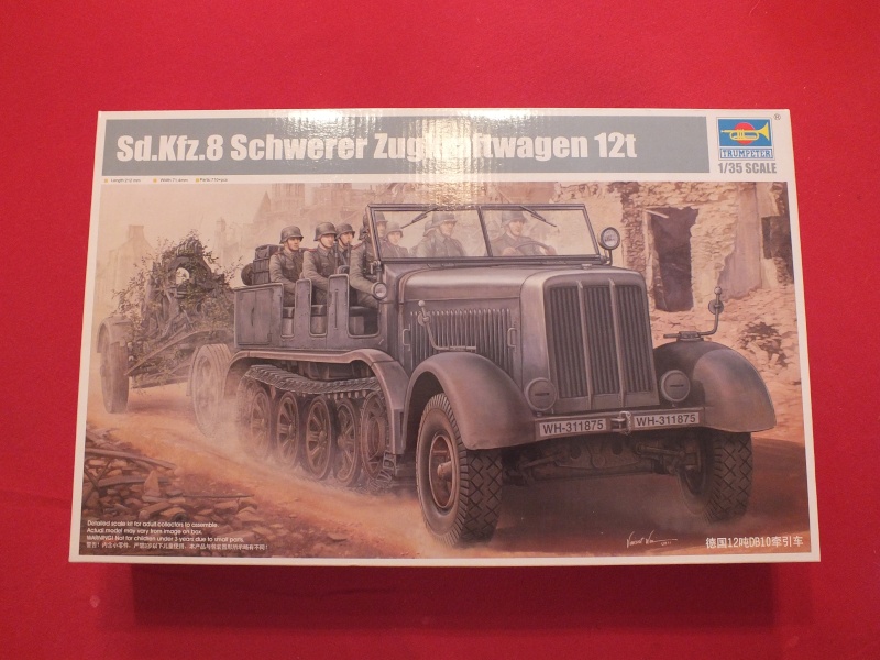  Sd.Kfz.8 Schwerer Zugkraftwagen 12 ton (Trumpeter 1/35) Dscf3643