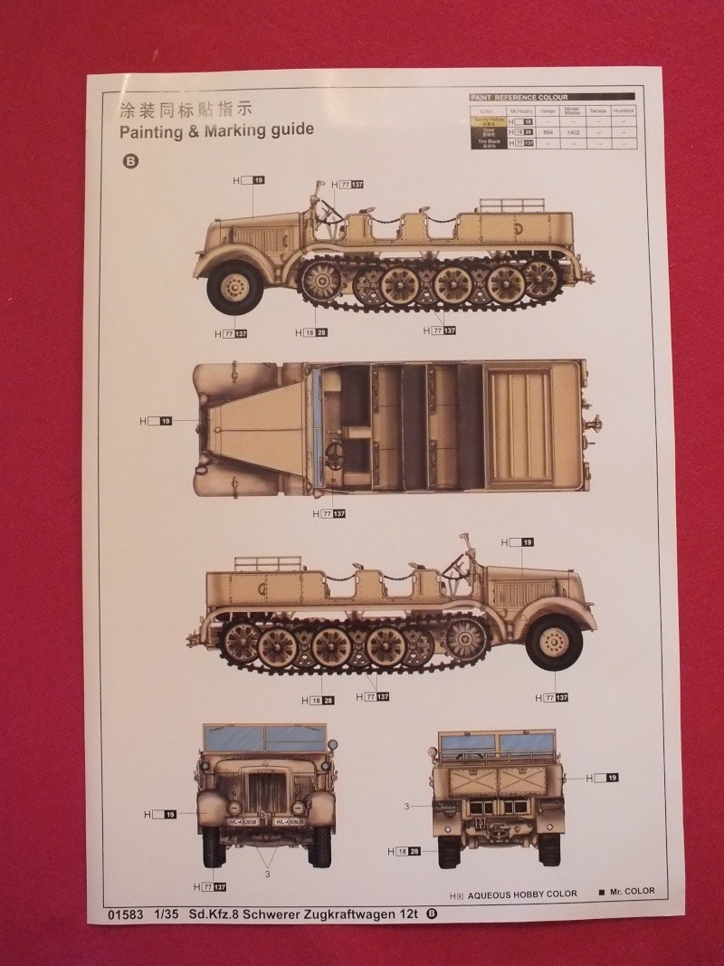  Sd.Kfz.8 Schwerer Zugkraftwagen 12 ton (Trumpeter 1/35) Dscf3654