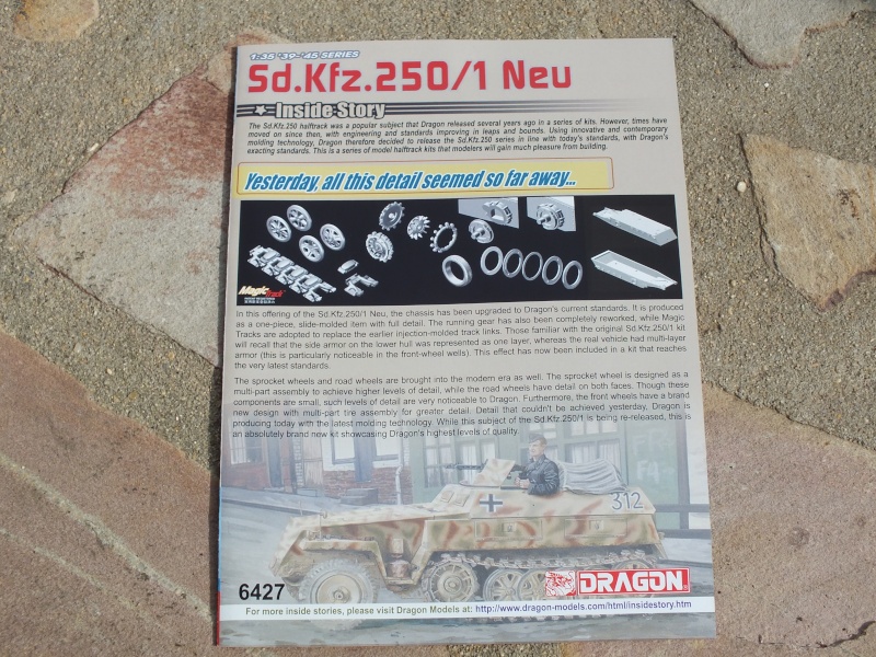 Sdkfz 250/1 "Neu" Dragon kit 6427 1/35 Dscf4252