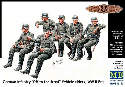 Masterbox 35137 “German Infantry "Off to the front" Vehicle riders, WW II Era” Kgrhqz11