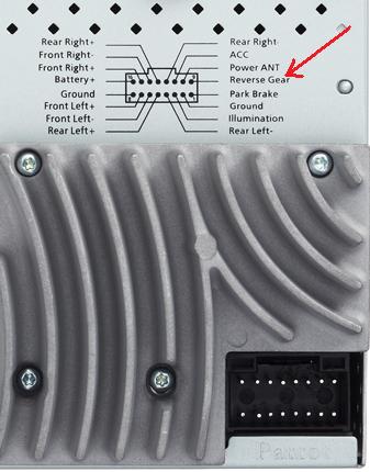 Autoradio GPS Parrot Asterod Smart 2DIN Corvette C6 Sans_t10