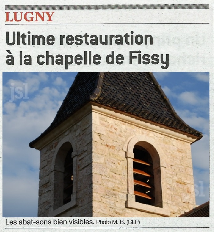 Ultimes travaux de restauration réalisés à la chapelle Notre-Dame-de-Pitié Lugny_19