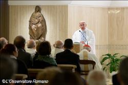 Le Pape à Sainte-Marthe : les chrétiens font des choix définitifs 1_0_7422