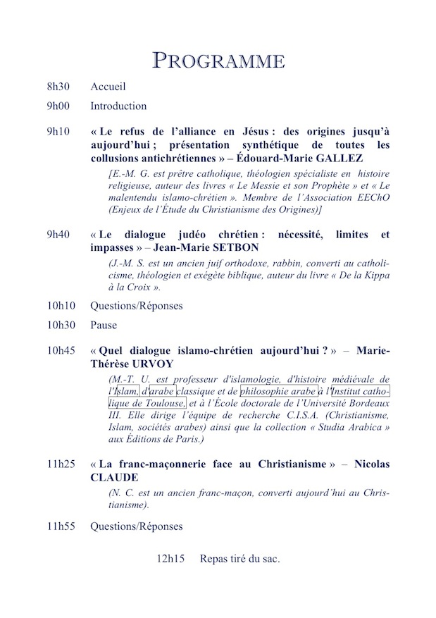 Colloque : "le droit d'être chrétien" le 19 Octobre à PARIS 2-eleu10