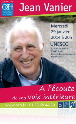 Jean Vanier à l'UNESCO le 29 Janvier 2014 Affev710