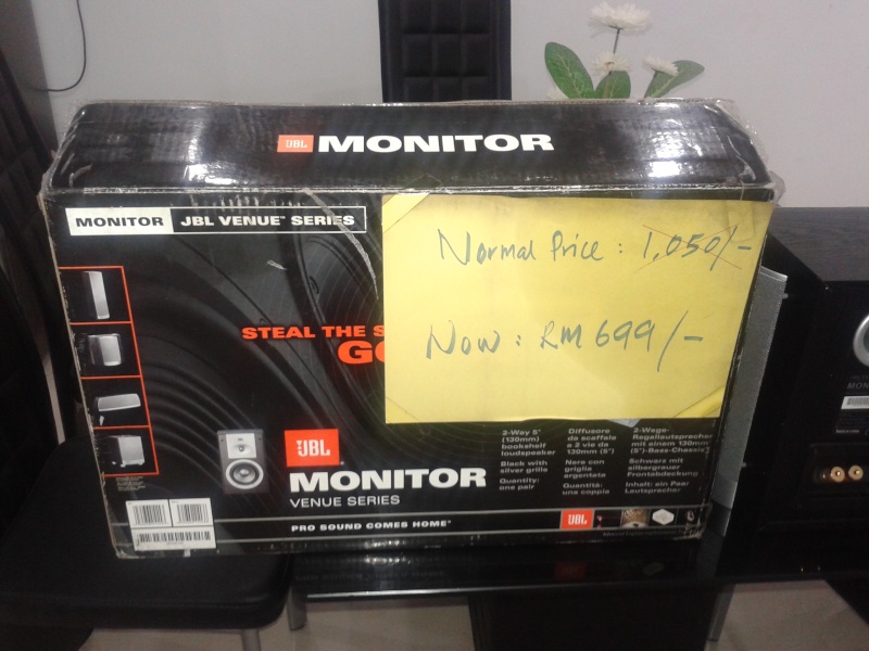 JBL Monitor Venue bookshelf speaker (sold) 20140513