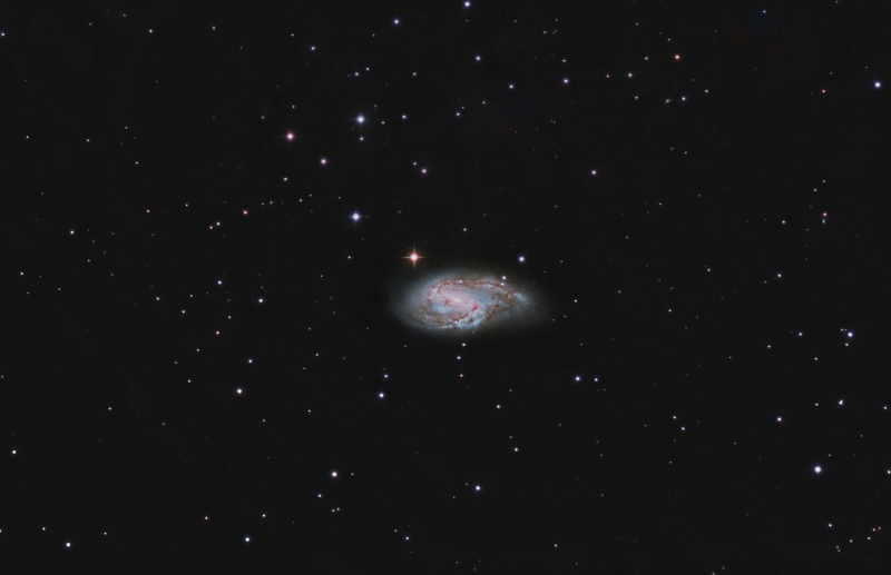 m66 galaxie dans le Lion Apras10