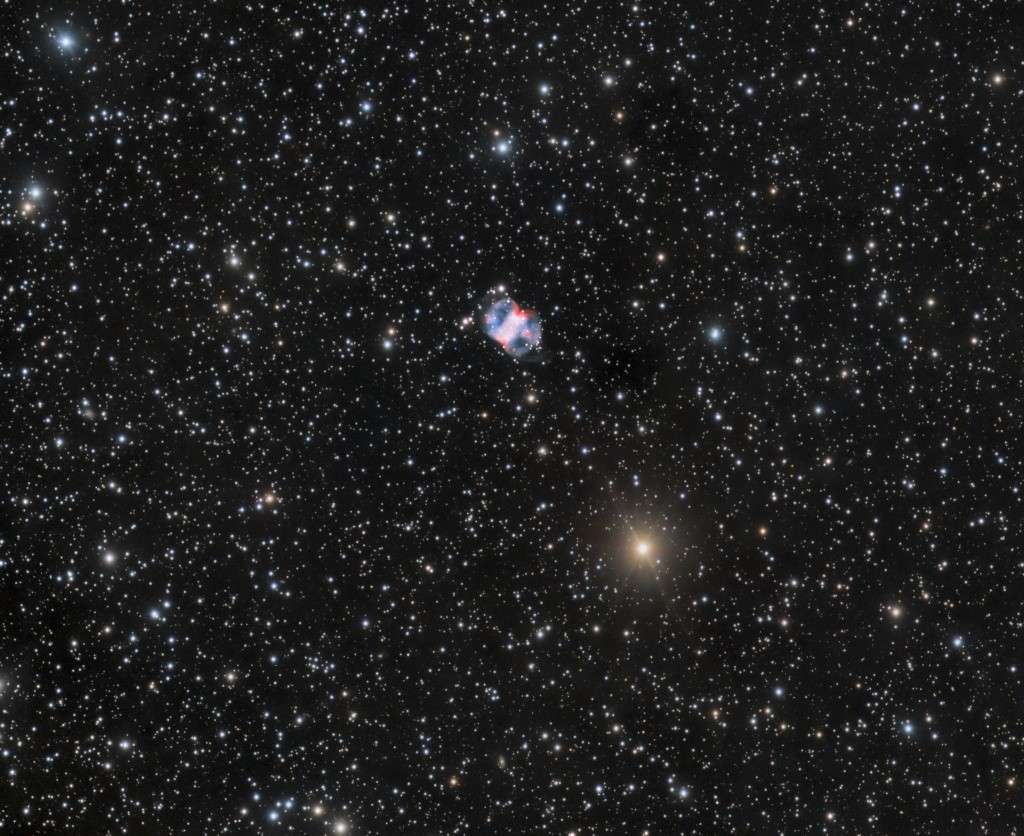 M76, Dernière image avec l'AP155... 16H de pose (je viens de rajouter 15x1800" H) M76f12