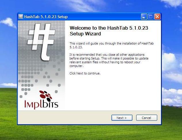  برنامج الهاش يكشف لك البصمة والتوقيع الرقمي الحقيقي لأي برنامجHashTab v5.1.0.23 111