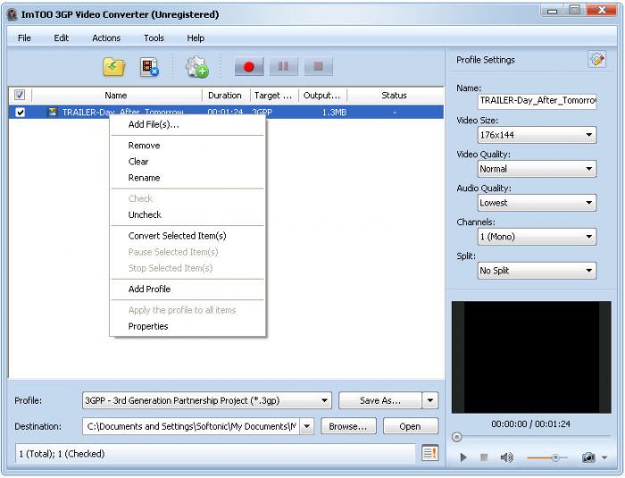 برنامج ImTOO 3GP Video Converter v 2.1 لتحويل ملفات الفيديو الى  3gp Imtoo-10