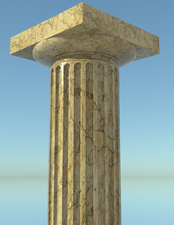 Composant dynamique : colonne a cannelures 27-01-14