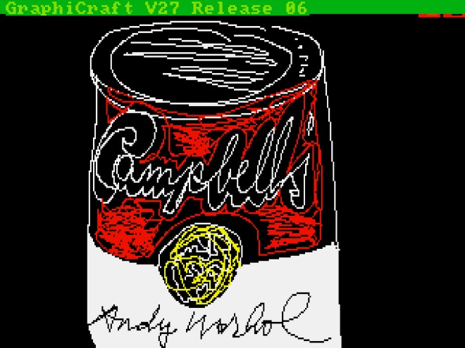 This lost Andy Warhol computer art was rediscovered on floppy disks from 1985 2_andy10