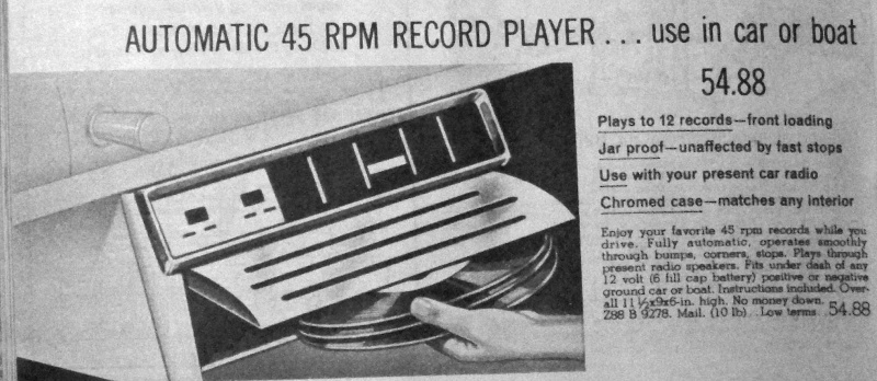 Accessoire radio offert en 1967 Record11