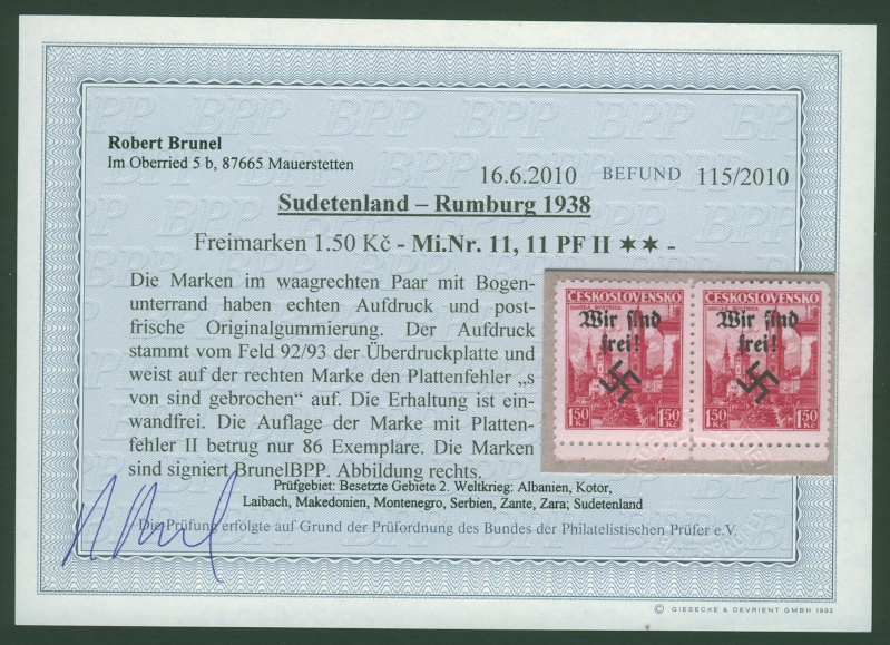 Sudetenland - Ausgaben für Rumburg - Seite 2 11_ii_11