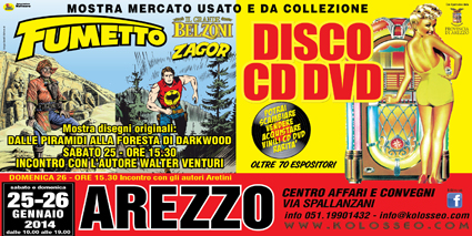 Arezzo Mostra del Disco e del Fumetto 25/26 Gennaio 2014 Arezzo10
