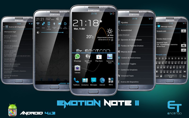 [ROM 4.4.2][GT-N7100] Emotion Revolution Note II V5.6.1 [30.03.14] Galaxy10