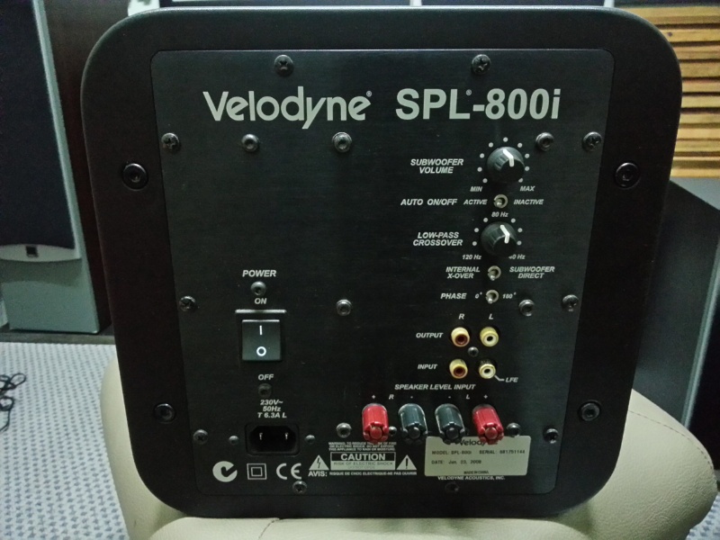 Velodyne SPL800i subwoofer
