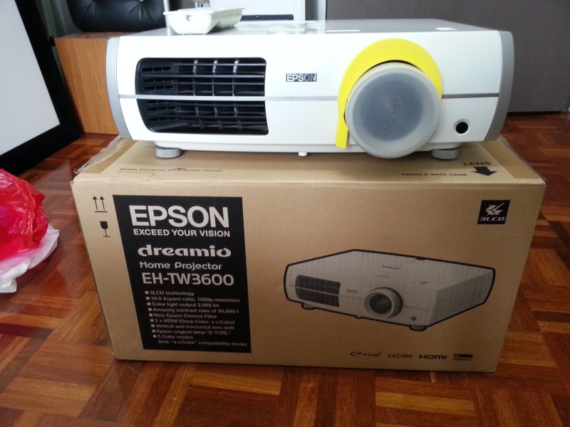 Epson-TW3600 full HD projector 20131122