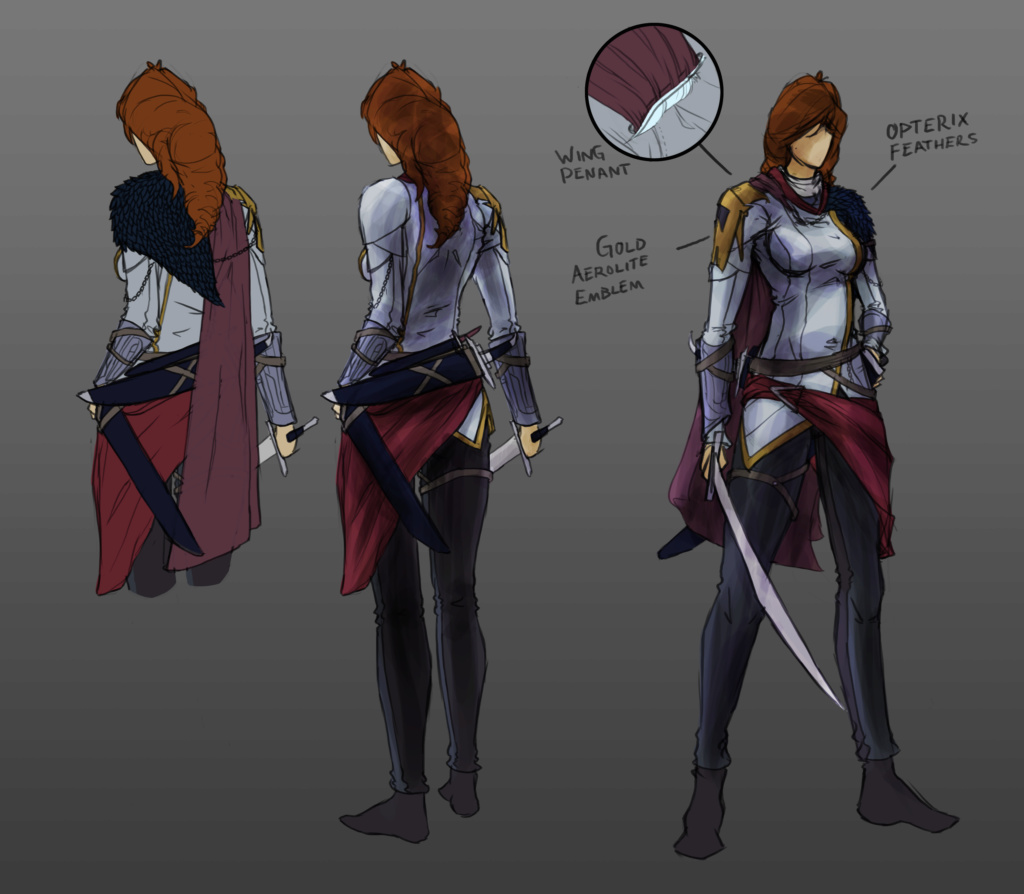 Ellian - Character Design Ellian10