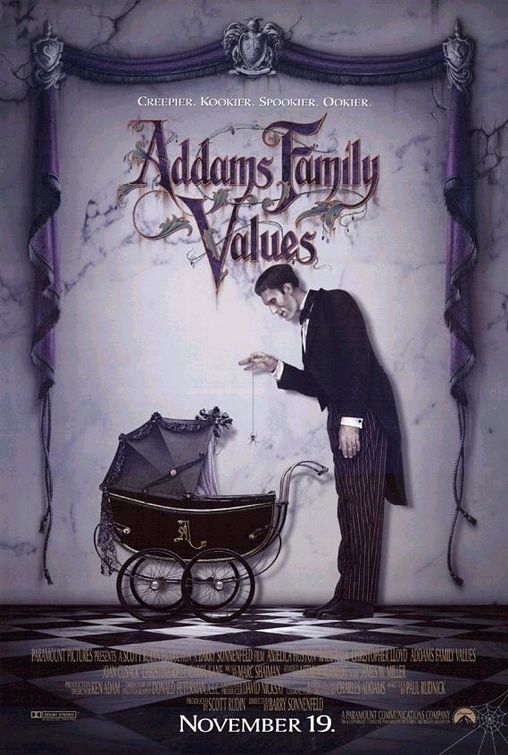 الجزء الثاني من فيلم الفانتازيا والكوميديا Addams Family Values 1993 كامل ومترجم وبنسخة DVD RIB وعلي سيرفر اسرع من الميديا فاير  Addams10