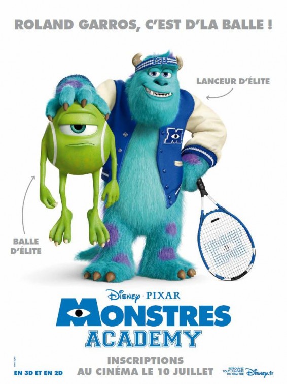 الجزء الثاني من فيلم الأنيميشن الكوميدي Monsters University  2013  كامل ومترجم وبنسخة DVD RIB وعلي سيرفر اسرع من الميديا فاير Monste10