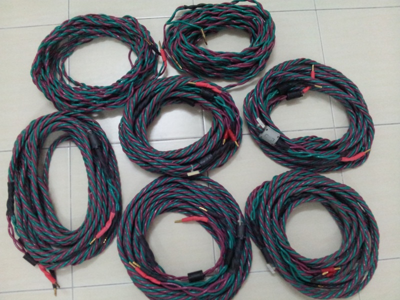 7 Channel HT Reference series Speaker Cable - (SOLD) 20140315