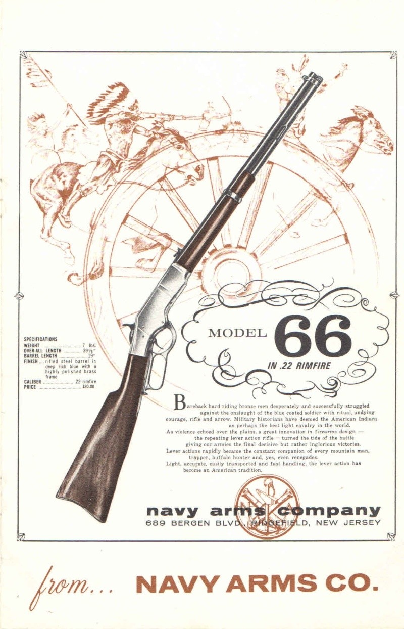 catalogue Navy Arms Co 1010