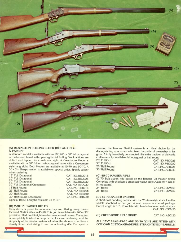 catalogue Navy Arms 1978 Navy_a21