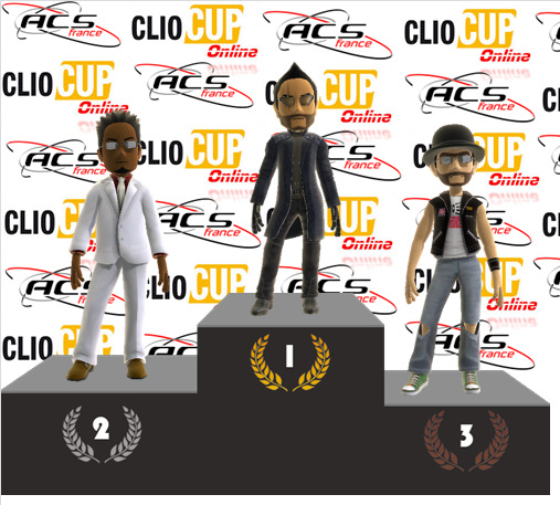 resultats finaux de la clio cup amicale 2013 Podium10