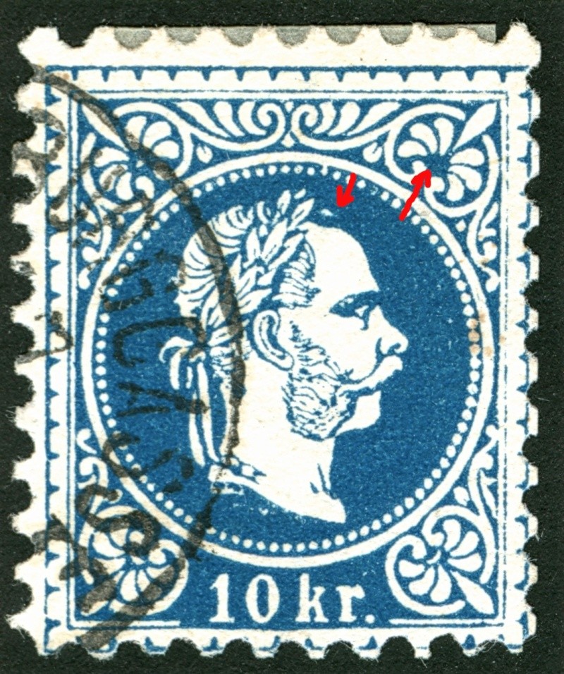 nach - Freimarken-Ausgabe 1867 : Kopfbildnis Kaiser Franz Joseph I - Seite 5 10_kr_22