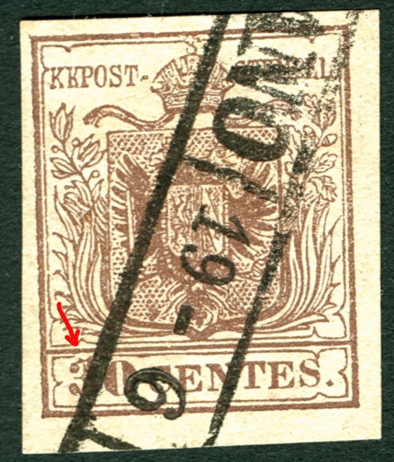 1858 - Lombardei - Venetien 1850 - 1858 - Seite 2 30_cen12