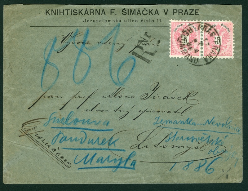 Die Freimarkenausgabe 1883 4x5_kr10