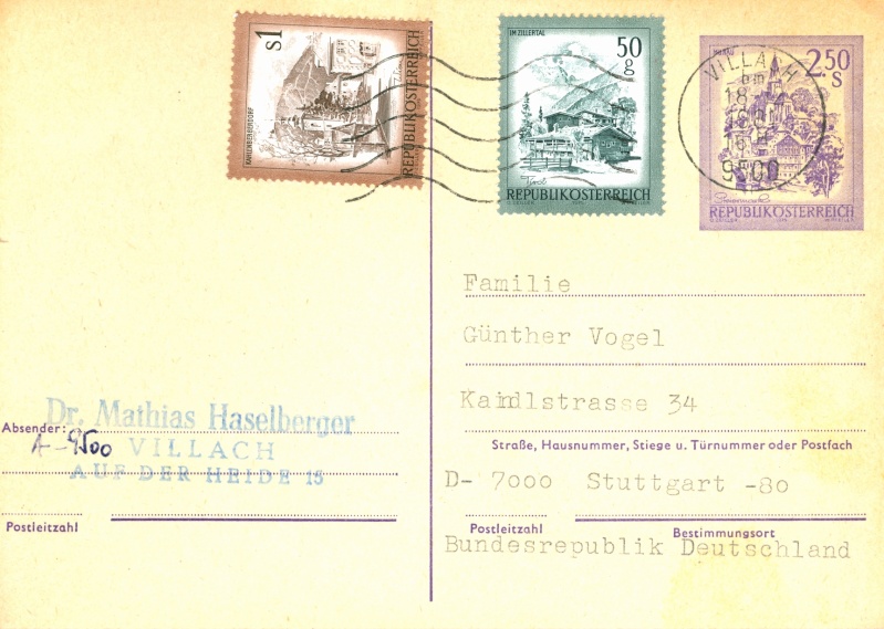 schönes - Ganzsachen mit Wertstempel "Schönes Österreich" Karte_10