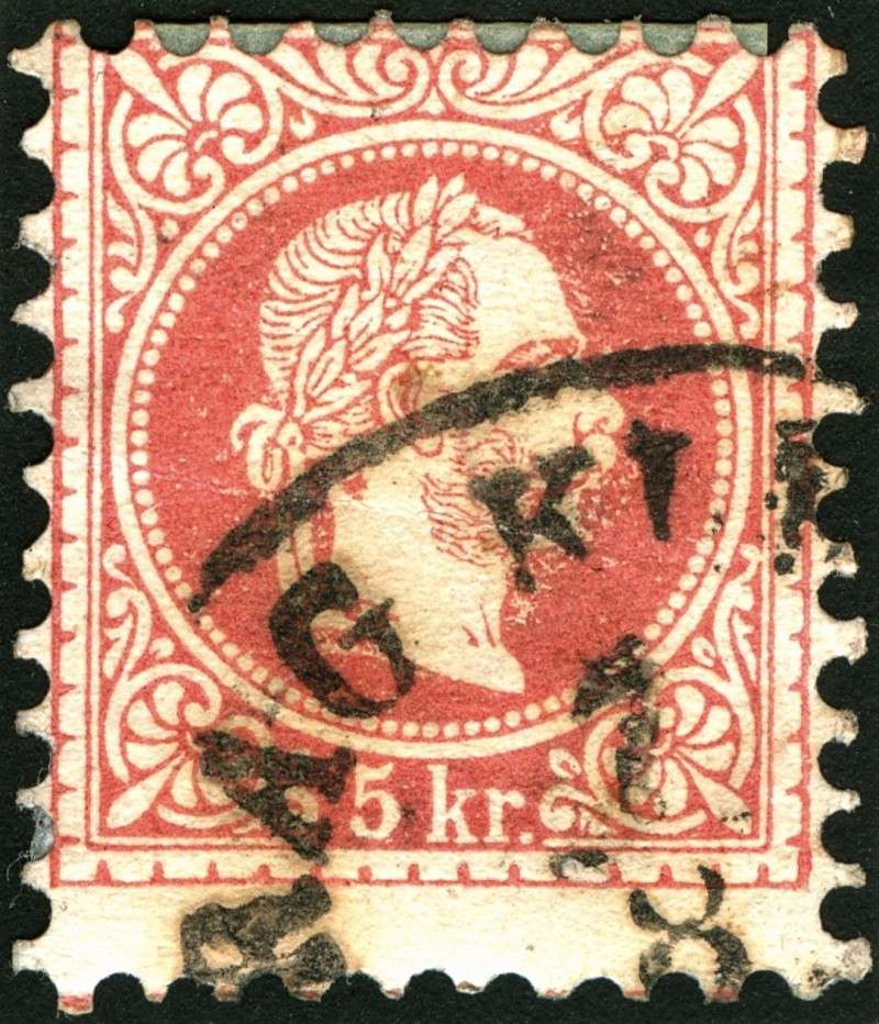 Osterreich - Freimarken-Ausgabe 1867 : Kopfbildnis Kaiser Franz Joseph I - Seite 5 Rand410