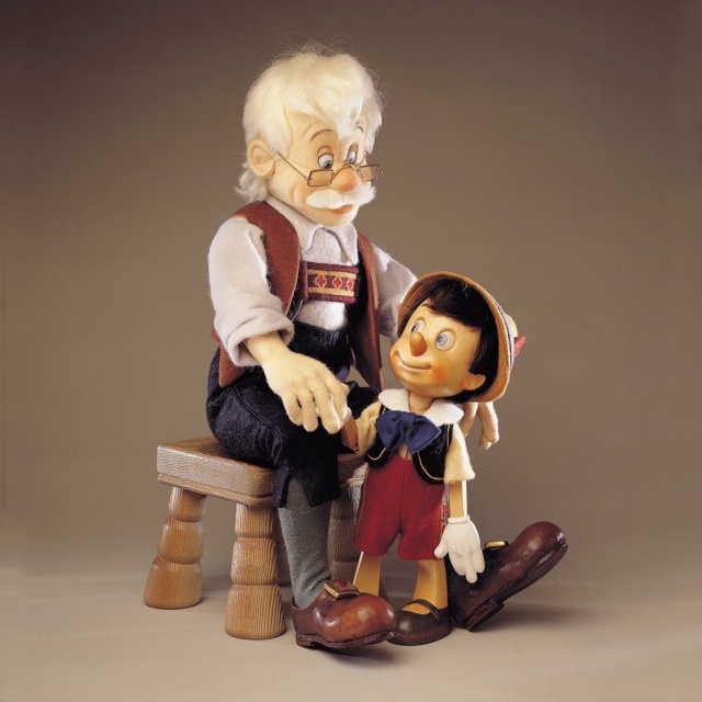 John et Susan Wright : poupées en feutre Geppet10