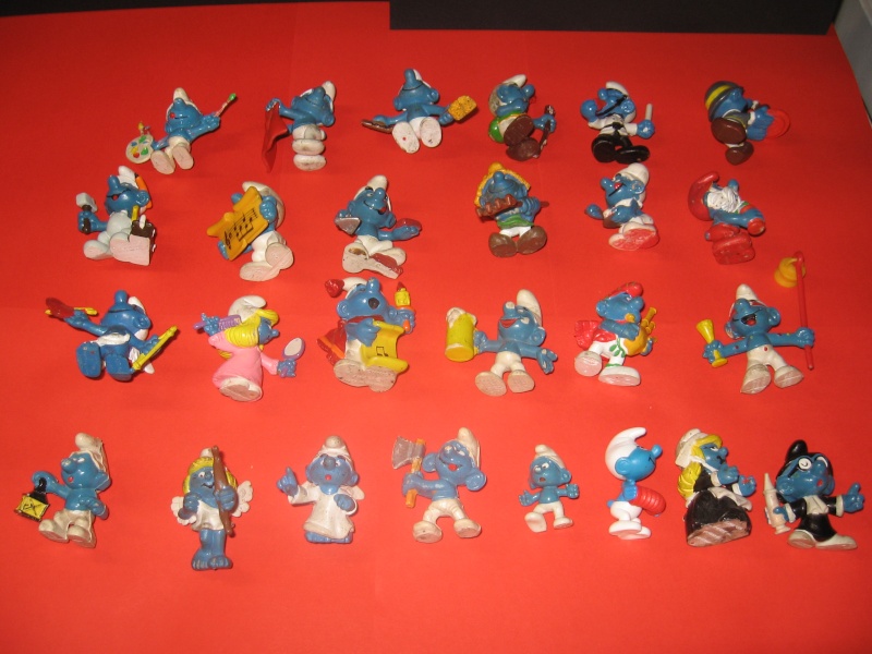 Puffi e altri personaggi in PVC Img_2942