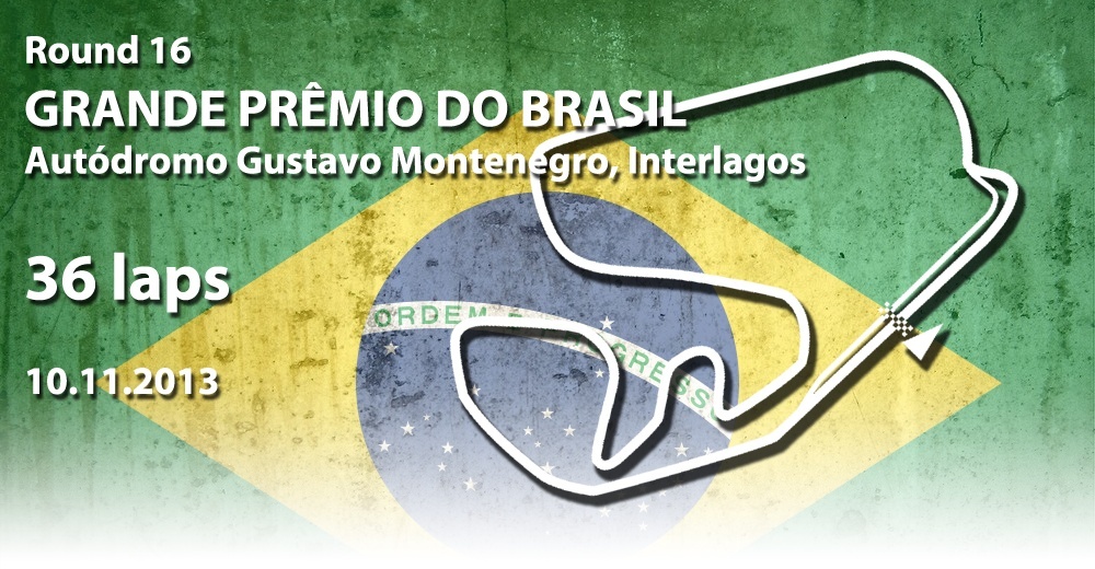 16. BRAZILIAN Grand Prix (10.11.13) FINAL RACE - Opener 1610