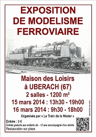 Expo modélisme ferroviaire - UBERACH (67) - 15-16/03/2014 Image14