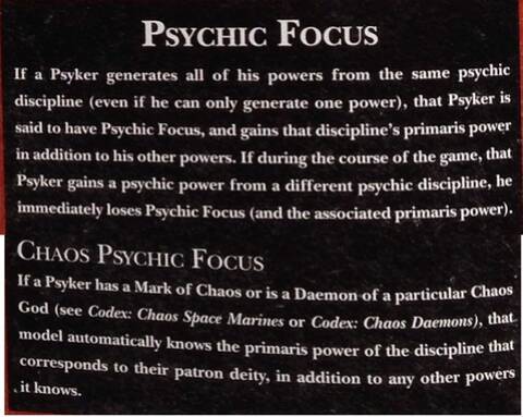 Psychic Focus