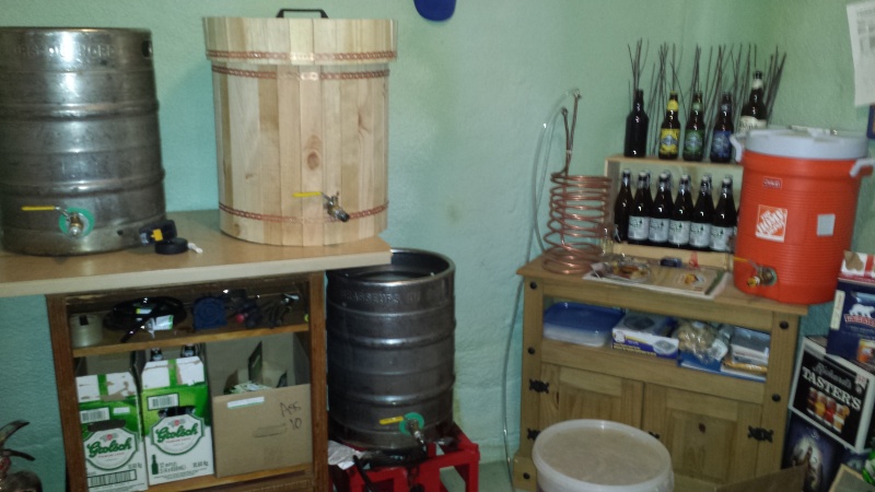 mon kegerator fini! 20140414